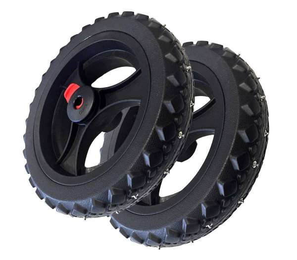 TOPRO Hinterräder PUR Offroad für Rollatoren mit IBS u. Spikes