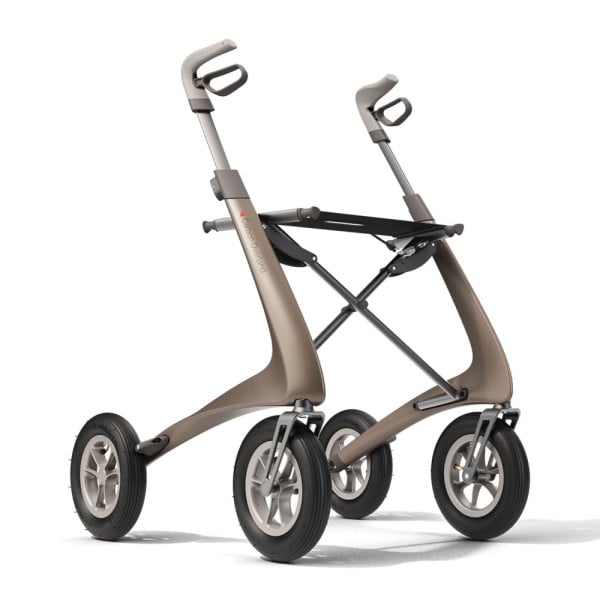 byACRE Carbon Rollator Overland braun metallic