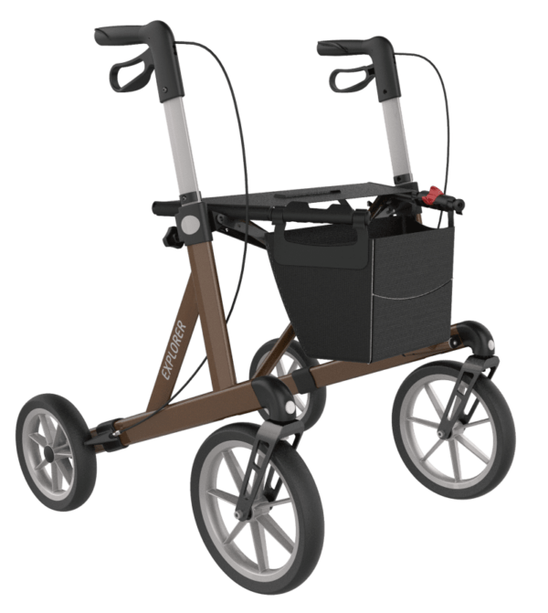 Outdoorrollator Rehasense Explorer Vorführware   Rehasense Explorer - für den Außeneinsatz Der Rollator Rehasense Explorer hat große Softräder