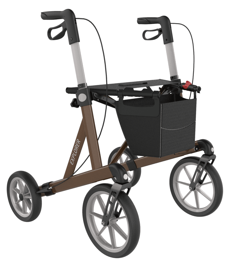 Outdoorrollator Rehasense Explorer Vorführware   Rehasense Explorer - für den Außeneinsatz Der Rollator Rehasense Explorer hat große Softräder