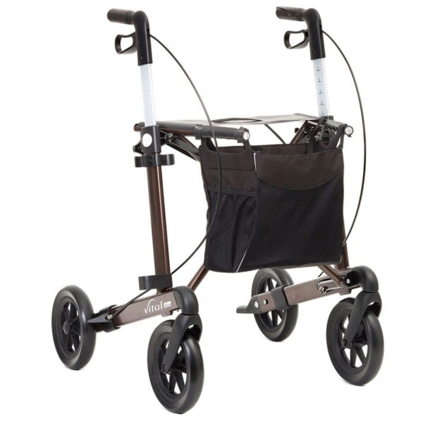 Rollator Russka Vital plus Russka Vital Plus - noch mehr Komfort Der Rollator Russka Vital plus bietet noch mehr Komfort als der Rollator vital classic. Die weichen Räder federn Stöße von unebenen Untergründen ab. So ist er bestens für den Spaziergang in Altstädten oder auf Feldwegen geeignet. Die besondere Form der optimi...