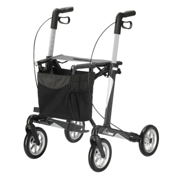 Russka Rollator Vital Carbon Plus Russka Vital Carbon Plus - besonders leichtes Modell Wer besonders aktiv ist und den Rollator immer dabei haben möchte