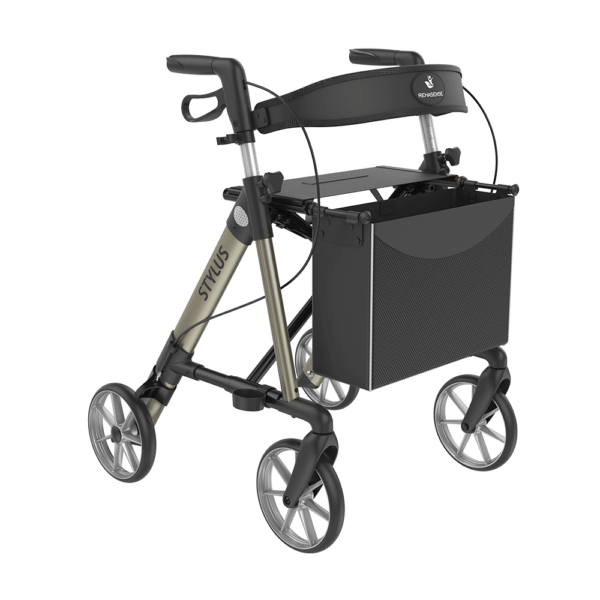 Rollator Rehasense Stylus Rehasense Stylus - der Rollator im Komplettpaket Der  Rehasense Leichtgewichtrollator Stylus ist der neue kompakte Rollator aus dem Hause Rehasense. Dieser Rollator ist mit 6