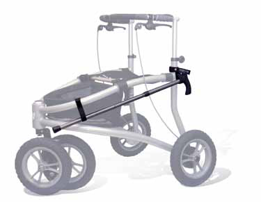 Stockhalter für Veloped Trionic Rollator Stock- und Schirmhalter