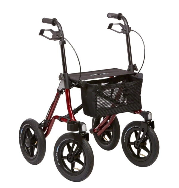 Outdoor Rollator Dietz Taima XC Dietz Taima XC – extragroße Rädern mit Luftbereifung Mit seinem geringen Gewicht von 9