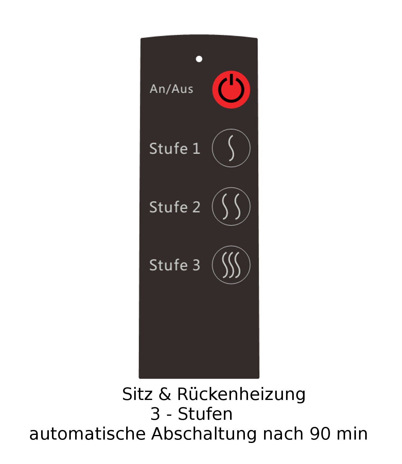 Devita GmbH Zubehör Heizung Sitz & Rücken für Pflegesessel