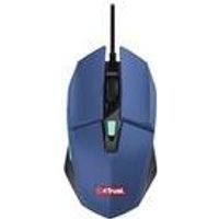 Trust GXT 109P Felox – Maus – illuminated, gaming – 6 Tasten – kabelgebunden – USB – brillantblau