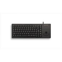 CHERRY G84-5400 XS Trackball Keyboard – Tastatur – mit Trackball – USB – Französisch – Tastenschalter: CHERRY ML – Schwarz