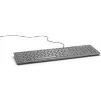 Dell KB216 – Tastatur – USB – QWERTY – USA International – Grau – für Inspiron 3459, Latitude 34XX, 35XX, OptiPlex 7770, Vostro 3888