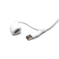 GETT TKH-MOUSE-GCQ-MED-AM-SCROLL-LASER-IP68-WHITE-USB – Maus – Laser – 5 Tasten – kabelgebunden – USB – weiß