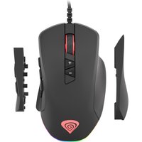 natec Mouse computer Genesis Xenon 770 NMG-1473 Optical 10200 DPI black – Maus – 10.200 dpi – Optisch – USB 2.0 (NMG-1473)