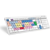 Logickeyboard LKB-MCOM4-CWMU-DE. Tastatur Formfaktor: Standard. Tastatur-Stil: Gerade. Übertragungstechnik: Verkabelt, Geräteschnittstelle: USB, Tastatur-Schlüsselschalter: Mechanischer Switch, Tastaturaufbau: QWERTZ. Kabellänge: 1,5 m. USB-Hub, Empfohlene Benutzung: Büro. Produktfarbe: Mehrfarbig (LKB-MCOM4-CWMU-DE)