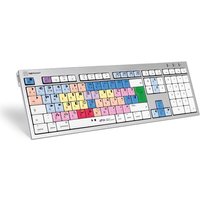 Logickeyboard LKB-MCOM4-CWMU-UK. Tastatur Formfaktor: Standard. Tastatur-Stil: Gerade. Übertragungstechnik: Verkabelt, Geräteschnittstelle: USB, Tastatur-Schlüsselschalter: Mechanischer Switch, Tastaturaufbau: QWERTY. Kabellänge: 1,5 m. USB-Hub, Empfohlene Benutzung: Büro. Produktfarbe: Mehrfarbig (LKB-MCOM4-CWMU-UK)