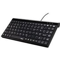 Hama Slimline Mini-Keyboard SL720 – Tastatur – USB – QWERTZ – Deutsch – Schwarz