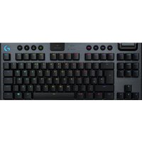 Logitech Gaming G915 TKL – Tastatur – backlit – USB, Bluetooth, LIGHTSPEED – QWERTZ – Schweiz – Tastenschalter: GL Tactile – Kohle