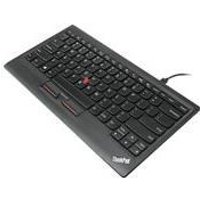 Lenovo ThinkPad Compact USB Keyboard with TrackPoint – Tastatur – USB – Französisch – retail – für IdeaPad 3 14IGL05, ThinkBook 14 G2 ITL, 15 G2 ITL, ThinkPad E14 Gen 2, V30a-22, V30a-24 (geöffnet)