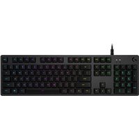 Logitech Gaming G512 – Tastatur – backlit – USB – Nordisch – Tastenschalter: GX Brown Tactile – Kohle