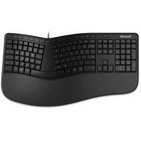 Microsoft Ergonomic Keyboard – Tastatur – USB – EN – Schwarz (LXM-00013)