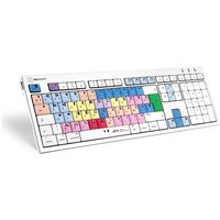 Logickeyboard LKB-MCOM4-CWMU-FR. Tastatur Formfaktor: Full-size (100%). Tastatur-Stil: Gerade. Übertragungstechnik: Verkabelt, Geräteschnittstelle: USB, Tastatur-Key Switch: Mechanischer Switch, Tastaturaufbau: AZERTY. Kabellänge: 1,5 m. USB-Hub, Empfohlene Nutzung: Büro. Produktfarbe: Mehrfarbig (LKB-MCOM4-CWMU-FR)