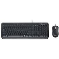 Microsoft Desktop 600, Tastatur & Maus kabelgebunden, USB, deutsch (APB-00008)