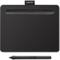 Wacom Intuos S with Bluetooth – Digitalisierer – rechts- und linkshändig – 15,2 x 9,6 cm – elektromagnetisch – 5 Tasten – kabellos, kabelgebunden – USB, Bluetooth 4,2 – Schwarz (CTL-4100WLK-N)