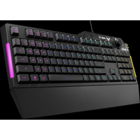 ASUS TUF Gaming K1 – Tastatur – USB – AZERTY – Französisch – Schwarz