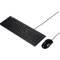 ASUS U2000 – Tastatur-und-Maus-Set – USB – Schwarz (90-XB1000KM000Q0)