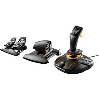 ThrustMaster T.16000M FCS Flight Pack – Joystick, Gashebel und Pedale