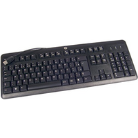 HP 672647-043 USB QWERTZ Deutsch Schwarz Tastatur (672647-043)