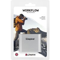 Kingston Workflow – Kartenleser (SDHC UHS-I, SDXC UHS-I, SDHC UHS-II, SDXC UHS-II) – USB-C 3.2 Gen 1