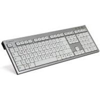 Logickeyboard SKB-AJPU-DE – verkabelt – USB – Aluminium – Weiß – Windows 2000 – Windows 2000 Professional – Windows 7 Enterprise – Windows 7 Enterprise x64 – Windows 7 H – PC/server – Universal (SKB-AJPU-DE)