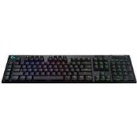 Logitech Gaming G915 – Tastatur – backlit – USB, Bluetooth, LIGHTSPEED – Schweizer – Tastenschalter: GL Tactile – Schwarz