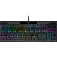 CORSAIR Gaming K70 RGB PRO – Tastatur – Hintergrundbeleuchtung – USB – Deutsch – Tastenschalter: CORSAIR OPX RGB – Schwarz