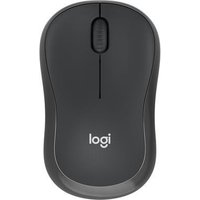 Logitech M240 Silent – Maus – rechts- und linkshändig – optisch – 3 Tasten – kabellos – Bluetooth – Graphite (910-007119)