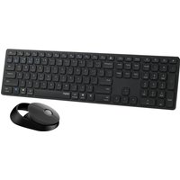 Rapoo 9850M Tastatur Maus enthalten RF Wireless + Bluetooth QWERTZ Deutsch Grau (00215389)