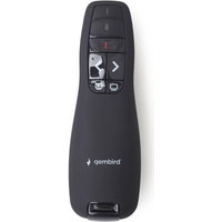 Gembird *Wireless presenter with laser pointer Laserpointer 660 nm 10 m Schwarz (WP-L-02)