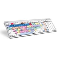 Logickeyboard LKB-PPROCC-CWMU-FR. Tastatur Formfaktor: Standard, Tastatur-Stil: Gerade, Übertragungstechnik: Verkabelt, Geräteschnittstelle: USB, Tastatur-Schlüsselschalter: Membran-Schlüsselschalter, Tastaturaufbau: AZERTY. Kabellänge: 1,5 m. USB-Hub, Empfohlene Benutzung: Büro. Produktfarbe: Weiß (LKB-PPROCC-CWMU-FR)