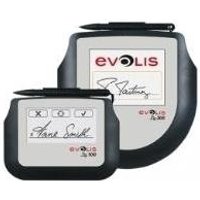 Evolis Signature 100 – Unterschriften-Terminal mit LCD Anzeige – 4,7 x 9,5 cm – verkabelt – USB (ST-BE105-2-UEVL)