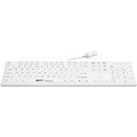 CleanType Easy Protect USB Silikon Tastatur mit Kunststoffgehaeuse – Tastatur – 105 Tasten (KG25219)