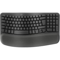 Logitech Wave Keys Tastatur RF Wireless + Bluetooth QWERTZ Deutsch Graphit (920-012283)