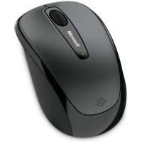 Microsoft Wireless Mobile Mouse 3500grey Grau, kabellos/USB, Blue Track, 1000 dpi, WIN/MAC, Nano-Receiver, 3 frei belegbare Tasten, ergonomisch, Links- und Rechtshänder, Batteriestandsanzeige, gummierte Seitenflächen (GMF-00008)