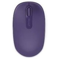 Microsoft Wireless Mobile Mouse 1850 – Maus – rechts- und linkshändig – optisch – 3 Tasten – kabellos – 2.4 GHz – kabelloser Empfänger (USB) – Pantone Purple