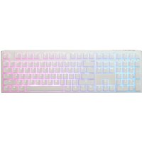 Ducky One 3 Classic Pure White Gaming Tastatur, RGB LED – MX-Blue (US) (DKON2108ST-CUSPDPWWWSC1)