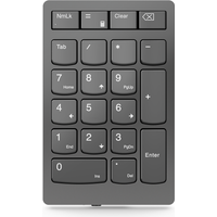 Lenovo Go Wireless Numeric Keypad – Tastenfeld – kabellos – 2,4 GHz – Tastenschalter: Scissor-Key – Storm Gray – retail – für ThinkCentre M80t Gen 3, ThinkCentre neo 50, ThinkPad T14s Gen 3, V50t Gen 2-13 (GY41C33979)