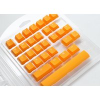 Ducky Rubber Keycap Set, 31 Tasten, Double-Shot, gummiert, für Backlight – orange (DKSA31-USRDYNNO1)