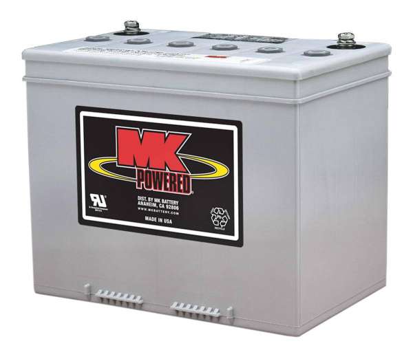 MK POWERED AGM Batterie für Elektromobile und Elektrorollstühle ES12-12 (12 V 12 Ah)