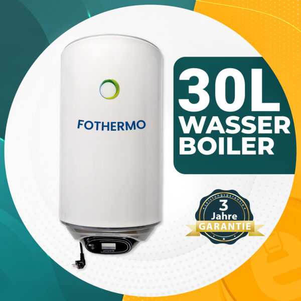 Fothermo 30 L Photovoltaik Hybrid Wasser Boiler - Warmwasserspeicher ZUBEHÖR