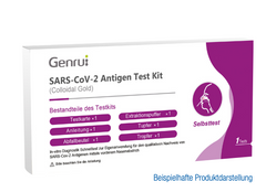 Genrui SARS-CoV-2 Antigen Test Kit Antigen-Abstrichtest für Laien - Selbsttest Lieferumfang: 1x Genrui SARS-CoV-2 Antigen Test Kit Antigen-Abstrichtest für Laien - Selbsttest  Schnelles Messergebnis innerhalb von nur 15 Minuten