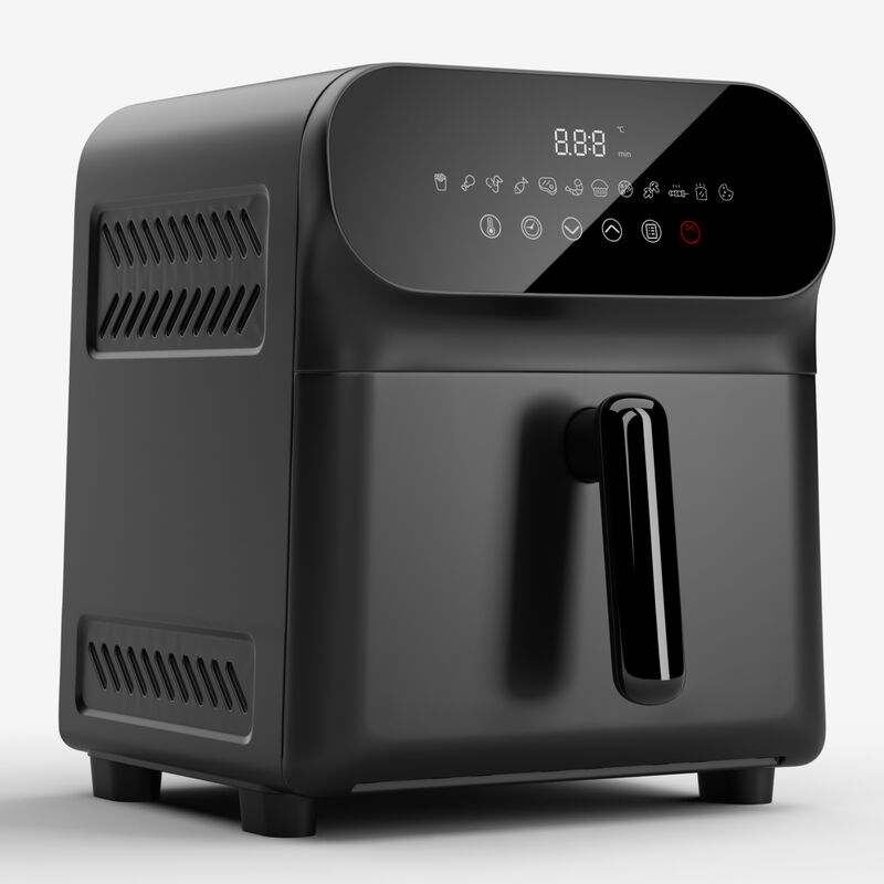 Heißluftfritteuse, Airfryer Backofen, 1700W Kompakte Heißluftfritteuse, 5,8L Digital Luft-Friteuse mit Timer, Große Heissluftfriteuse, Air Fryer xl