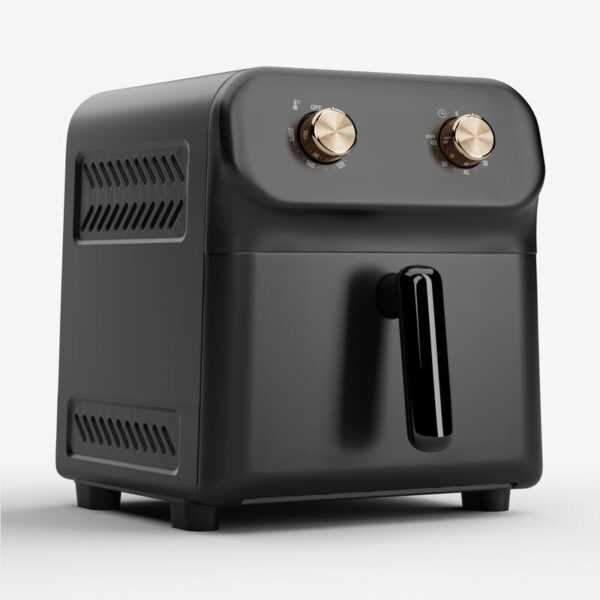 Heißluftfritteuse, Airfryer Backofen, 1700W Kompakte Heißluftfritteuse, 5,8L Luft-Friteuse mit Einfacher Bedienung & Timer, Große Heissluftfriteuse,